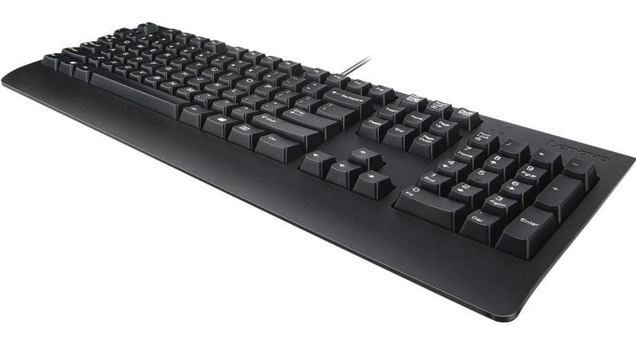 Lenovo Preferred Pro II - Tastatur - USB - QWERTY - Nordisch - Schwarz - FRU (00XH734) afbeelding 1