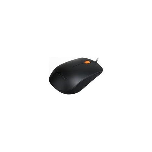 Lenovo 300 - Maus - rechts- und linkshändig - kabelgebunden - USB - FRU - für IdeaCentre 5 14ARE05, IdeaCentre AIO 3 22, 3 22IMB05, 3 24, Legion T5 26 (00PH131) afbeelding 1