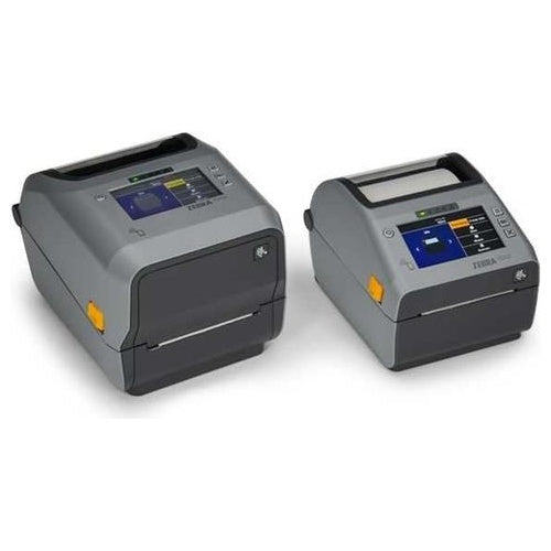 Zebra ZD621t - Etikettendrucker - Thermotransfer - Rolle (11,8 cm) - 203 dpi - bis zu 203 mm/Sek. - USB 2.0, LAN, seriell, USB-Host, NFC, Bluetooth LE - Cutter - Grau afbeelding 1