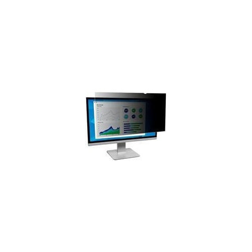 3M Blickschutzfilter für 58,40cm (23") Breitbild-Monitor - Blickschutzfilter für Bildschirme - 58,5 cm Breitbild (23" Breitbild) - Schwarz afbeelding 1