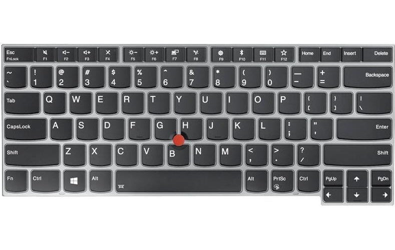 Lenovo 01ER899 - Tastatur - Tastatur mit Hintergrundbeleuchtung - Lenovo - ThinkPad T470s (01ER899) afbeelding 1