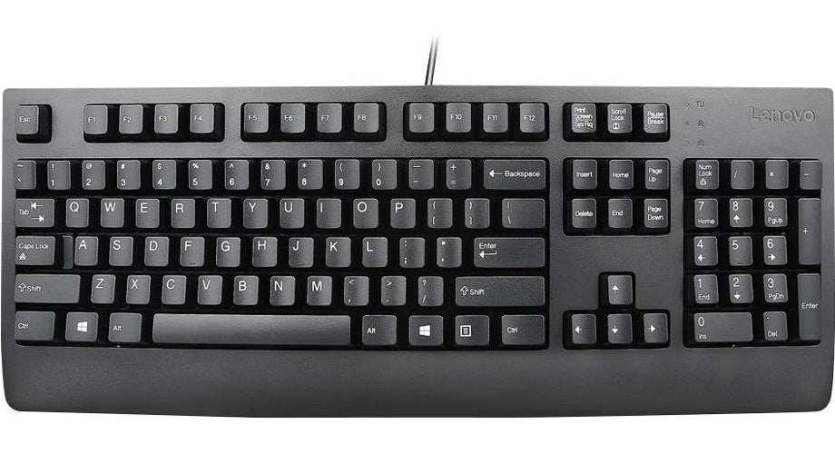Lenovo Preferred Pro II - Tastatur - USB - QWERTY - Spanisch - Schwarz - FRU (00XH720) - 5704174815938 - image 1