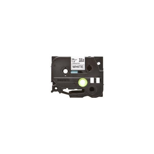 Brother TZe-261 - Standard-Klebstoff - Schwarz auf Weiß - Rolle (3,6 cm x 8 m) 1 Kassette(n) laminiertes Band - für P-Touch PT-3600, 530, 550, 9200, 9400, 9500, 9600, 9700, 9800, D800, E800, P900, P950 (TZE-261) afbeelding 1