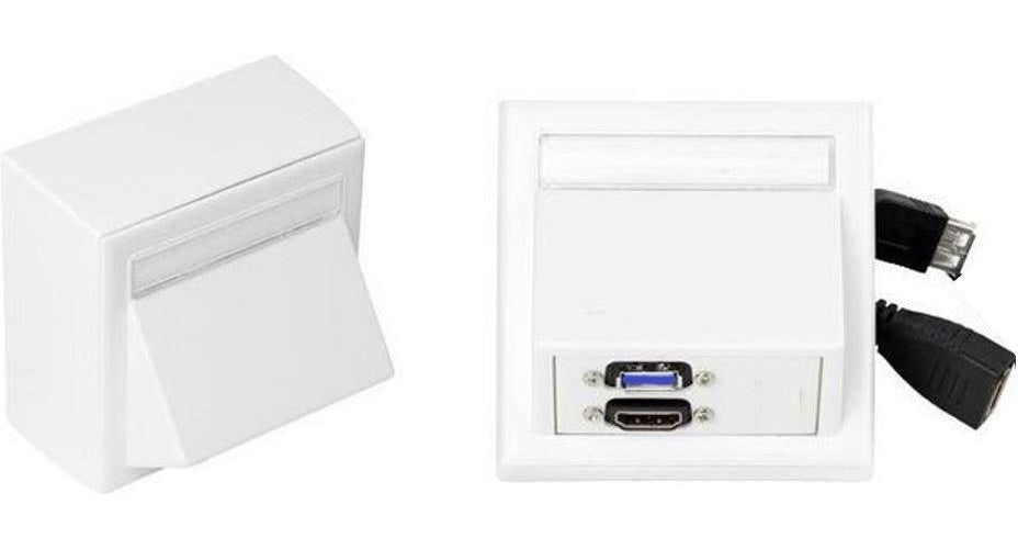 Wall HDMI USB3.0" Thorsmann wall box (WI221261) afbeelding 1