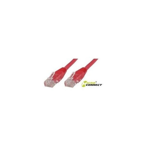 MicroConnect - Netzwerkkabel - RJ-45 (M) zu RJ-45 (M) - 15 m - UTP - CAT 5e - Rot afbeelding 1