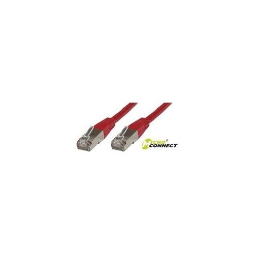 MicroConnect - Netzwerkkabel - RJ-45 (M) zu RJ-45 (M) - 15,0m - SSTP-Kabel - CAT 6 - halogenfrei - Rot (SSTP615R) afbeelding 1