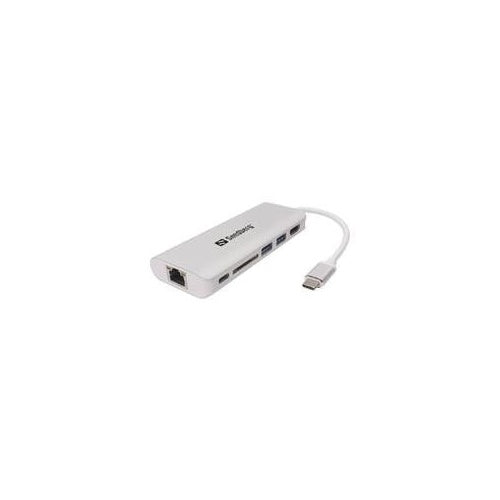 Sandberg - Docking Station - (USB) - GigE (136-18) afbeelding 1
