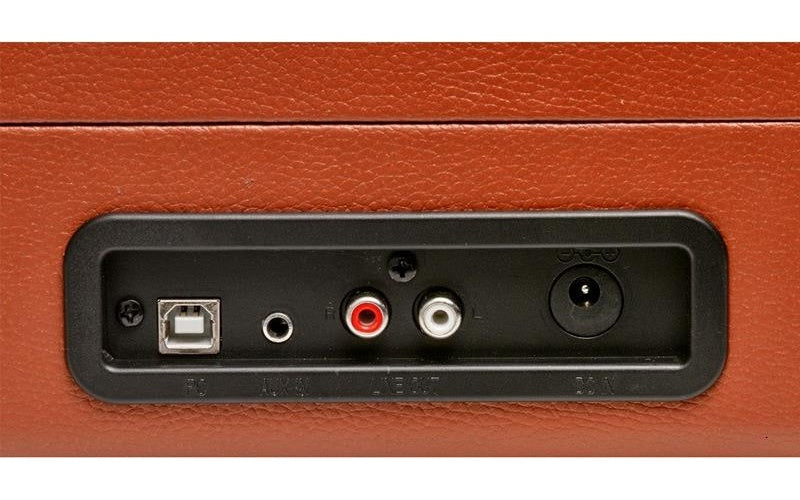 DENVER VPL-120 - Plattenspieler mit Digital-Recorder - braun afbeelding 1