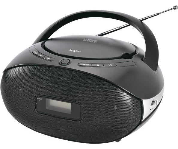 DENVER TC-29 - Ghettoblaster - 2 Watt - Schwarz (111141100160) - 5706751049774 - image 1