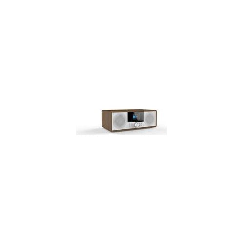 DENVER MIR-270DW - Microsystem - 2 x 10 Watt - dunkles Holz (111161100130) afbeelding 1