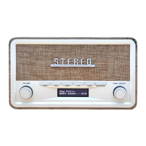 Denver DAB-18LW. Tunertyp: Digital. RMS-Leistung: 4 W. Display: LCD. Breite: 261 mm, Tiefe: 110 mm, Höhe: 148 mm. AC Eingangsspannung: 230 V, AC Eingangsfrequenz: 50 Hz, Akku-/Batterietyp: C (DAB-18LW) afbeelding 1