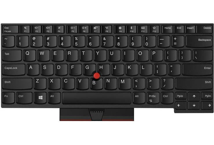 Lenovo 01HX419 - Tastatur - US Englisch - Tastatur mit Hintergrundbeleuchtung - Lenovo - Thinkpad T480 (01HX419) afbeelding 1
