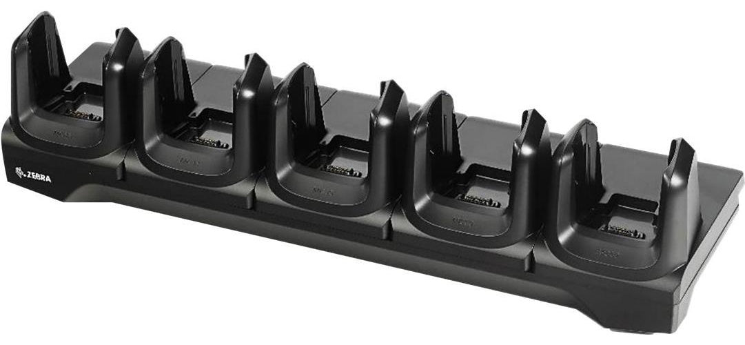 Zebra ShareCradle 5Slot - Handheld-Ladestation - Ausgangsanschlüsse: 5 - für Zebra MC3300 Premium, MC3300 Premium Plus, MC3300 Standard afbeelding 1