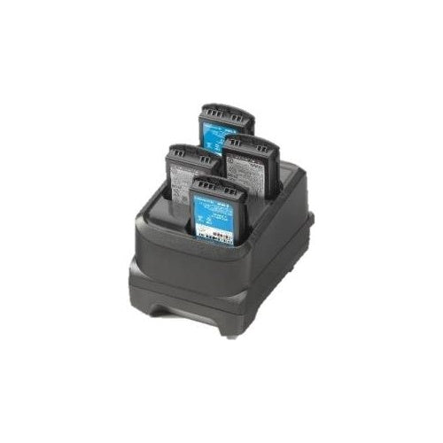 Zebra 4-slot battery charger - Batterieladegerät - für Zebra MC3300 Premium, MC3300 Premium Plus, MC3300 Standard afbeelding 1
