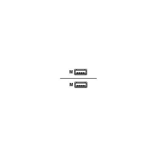 Datalogic - USB-Kabel - USB (M) bis USB (M) - 2,4m - gewickelt - Schwarz (90A052285) afbeelding 2