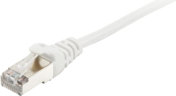 EQUIP Cat.6 S/FTP Patch Cable, 1 m, White, 40pcs/set, Model 635510