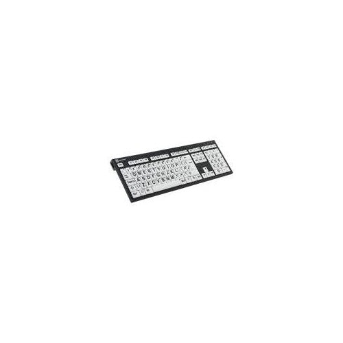 LogicKeyboard XL Print NERO - Tastatur - German QWERTZ - Schwarz auf Weiß (LKB-LPBW-BJPU-DE) afbeelding 1