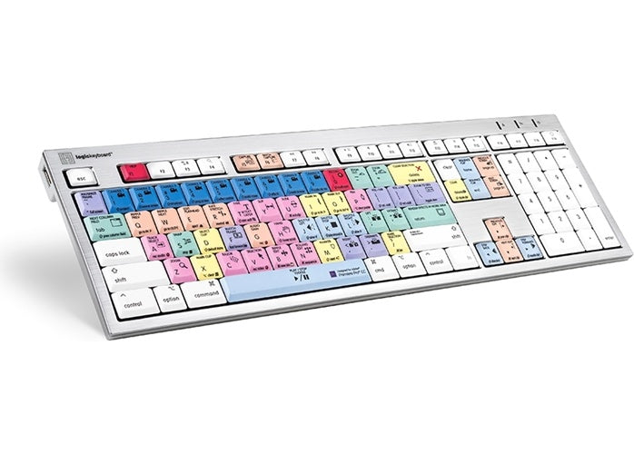 Logickeyboard LKB-PPROCC-CWMU-FR. Tastatur Formfaktor: Standard, Tastatur-Stil: Gerade, Übertragungstechnik: Verkabelt, Geräteschnittstelle: USB, Tastatur-Schlüsselschalter: Membran-Schlüsselschalter, Tastaturaufbau: AZERTY. Kabellänge: 1,5 afbeelding 1