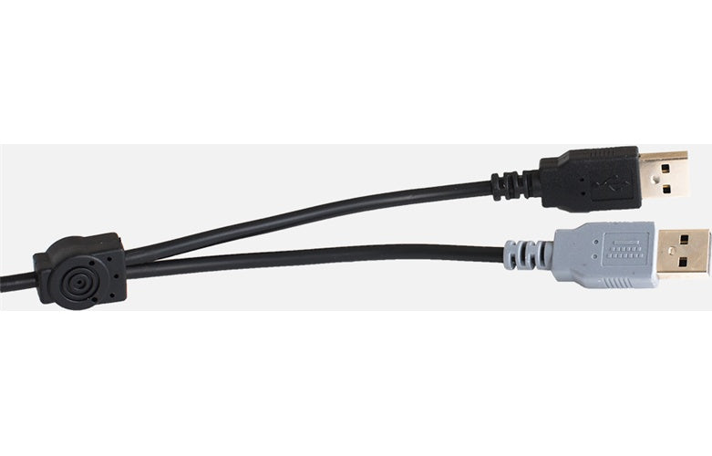 LogicKeyboard Largeprint ASTRA 2 - Tastatur - hintergrundbeleuchtet - USB - QWERTZ - Deutsch - Tastenschalter: Scissor-Switch - Weiß auf Schwarz (LKB-LPWB-A2PC-DE) afbeelding 1