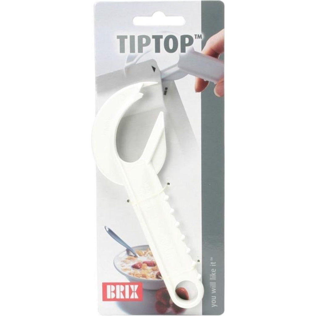 Brix Tiptop Carton Opener White