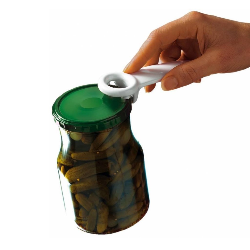 JarKey Jar Opener Assorted Colors - Releases Vacuum for Lids 15-20 mm