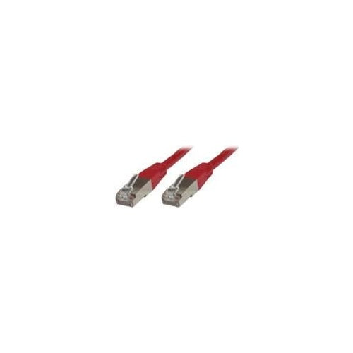 MicroConnect - Netzwerkkabel - RJ-45 (M) zu RJ-45 (M) - 50,0m - SSTP-Kabel - CAT 6 - halogenfrei, verseilt - Rot (SSTP650R) afbeelding 1