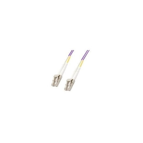 MicroConnect - Netzwerkkabel - LC/PC Multimode (M) zu LC/PC Multimode (M) - 10 m - Glasfaser - 50/125 Mikrometer - OM4 - halogenfrei - lila afbeelding 1