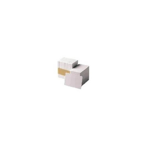 Zebra Plastikkarte, HiCo, 500 Stück Plastikkarte mit Magnetstreifen, HiCo, 0,76mm, Dicke: 30mil, Verpackungseinheit: 500 Stück, Farbe: weiß (104523-113) afbeelding 1