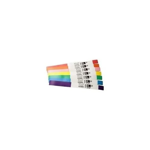 Zebra Z-Band Splash - Wasserbeständiges Armband - grün - 25,4 x 254 mm 350 Etikett(en) (1 Rolle(n) x 350) - für TLP 28XX, G-Series GC420, GK420, GX420, GX-420, GX430, H 2824, LP 28XX, TLP 28XX (10012717-4K) afbeelding 1