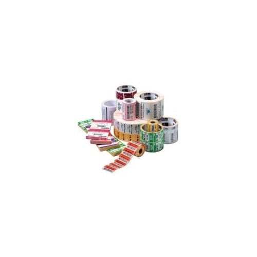 Zebra Z-Perform 1000D 110 Tag - Beschichtete Papieretiketten, matt - 4,6 mil - weiß, Fühlmarke schwarz - 38,1 x 76,2 mm - 400 Etikett(en) (1 Rolle(n) x 400) (3003349) afbeelding 1