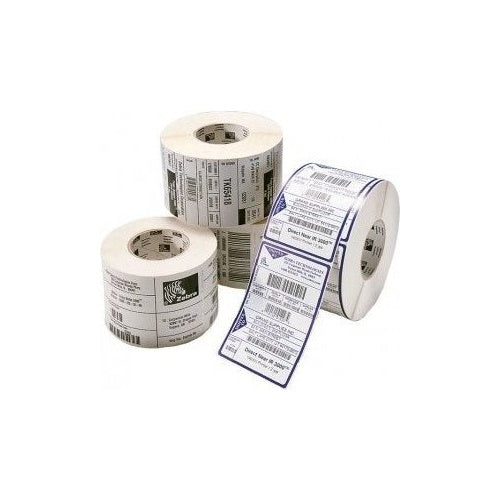 Zebra Z-Ultimate 3000T - Polyester - glänzend - permanenter Klebstoff - weiß - 25.4 x 101.6 mm 20720 Etikett(en) (4 Rolle(n) x 5180) Band - für PAX 110, S Series 105, TLP 2746, Xi Series 110, 140, 170, 220, Z Series Z4Mplus, Z6Mplus afbeelding 1