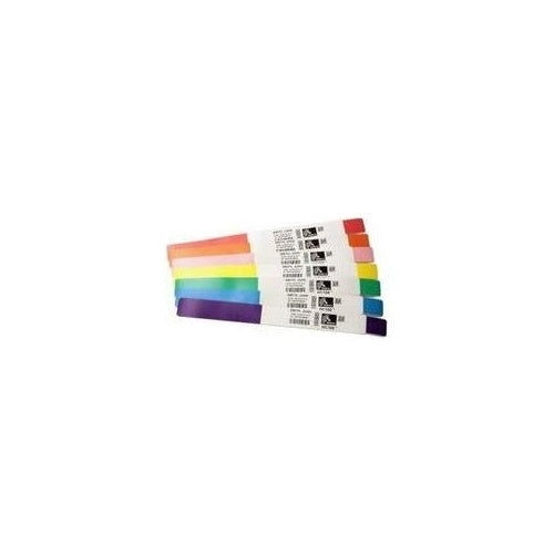 Zebra Z-Band Direct Pediatric - Polypropylen-Klebearmbänder - 25,4 x 177,8 mm 250 Stck. - für Zebra HC100 Patient I.D. Solution (10015357K) afbeelding 1