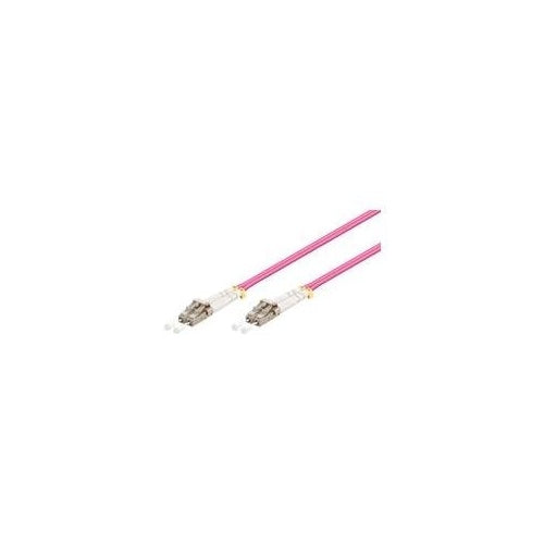 MicroConnect - Netzwerkkabel - LC/UPC Multi-Modus (M) zu LC/UPC Multi-Modus (M) - 20 m - Glasfaser - 50/125 Mikrometer - OM4 - halogenfrei - Erikaviolett afbeelding 1