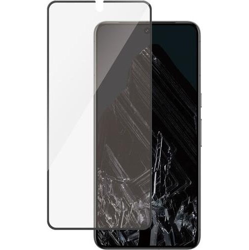PanzerGlass - Bildschirmschutz für Handy - ultrabreite Passform - Rahmenfarbe schwarz - für Google Pixel 8 Pro (4781) afbeelding 1