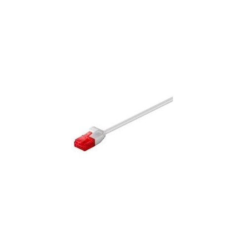 Microconnect | Cat6 Network Cable V-UTP620-SLIM 20m U-UTP Slim 250MHz | For Ethernet RJ45 | Gray Patch Cable afbeelding 1