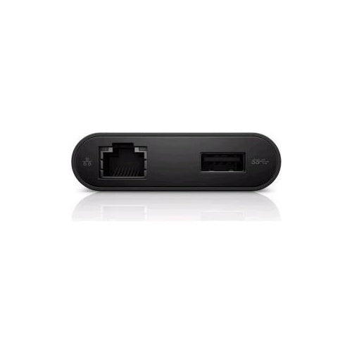 DELL YRPDK - USB Type-C - HDMI/VGA/Ethernet/USB 3.0 - Männlich/weiblich - Schwarz - Inspiron 5378 Inspiron 5578 Inspiron 7378 Inspiron 7579 Latitude 11 (5175) Latitude 11 (5179) (YRPDK) afbeelding 1