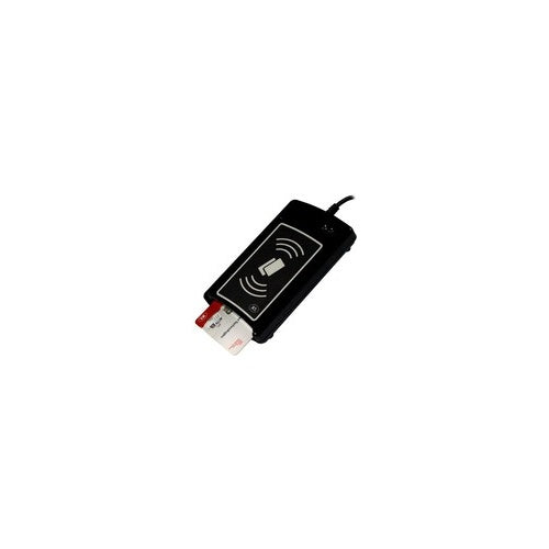 ACS ACR1281U-C1 DualBoost II Smart-Card-Lesegerät USB USB 1.1 Schwarz (ACR1281U-C1ACSA) afbeelding 1