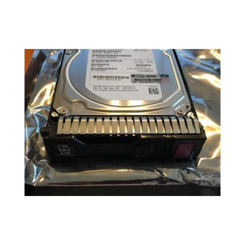 Hewlett Packard Enterprise HPE Midline - Festplatte - 6TB - Hot-Swap - 3.5" LFF (8,9 cm LFF) - SAS 12Gb/s - 7200 U/min - mit HP SmartDrive-Träger (862140-001) afbeelding 1