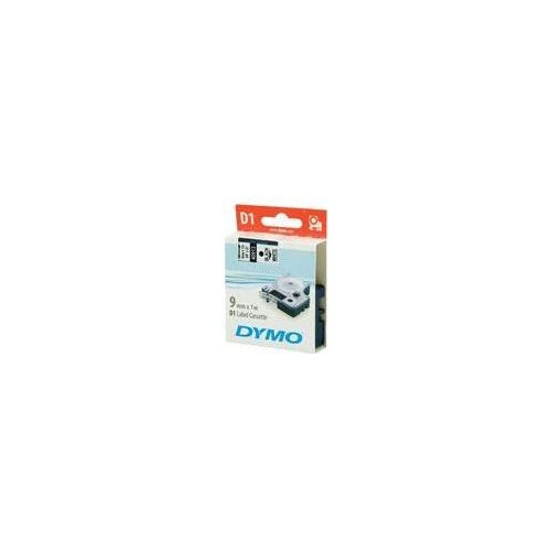 DYMO D1 - Selbstklebend - Schwarz auf Weiß - Rolle (0,9 cm x 7 m) 1 Kassette(n) Etikettenband - für LabelMANAGER 150, 200, 300, 350, 400, 450, PC, LabelPOINT (40913) afbeelding 1