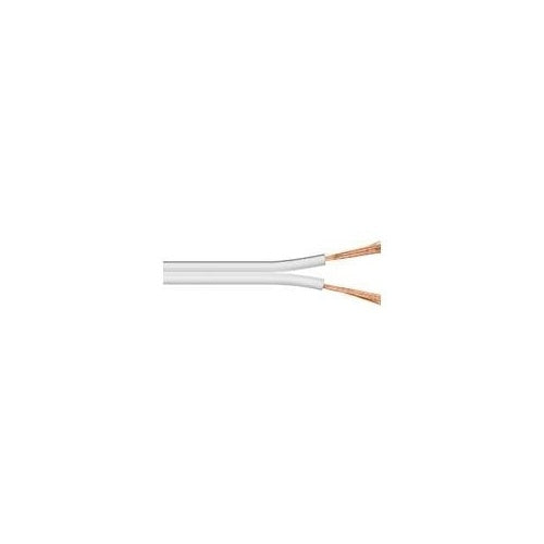 MicroConnect | Speaker Cable 1.5 mm² 25 m - Bare End to Bare End | For Speaker Systems | White Flexible Cable afbeelding 1