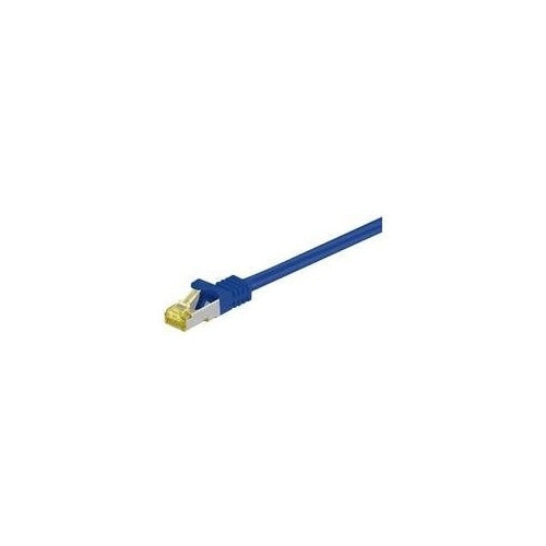 MicroConnect - Netzwerkkabel - RJ-45 (M) zu RJ-45 (M) - 10,0m - SFTP, PiMF -Cat.7 Rohkabel - ohne Haken - Blau (SFTP710B) afbeelding 1
