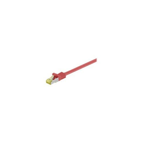 MicroConnect - Netzwerkkabel - RJ-45 (M) zu RJ-45 (M) - 10,0m - SFTP, PiMF -Cat.7 Rohkabel - ohne Haken - red (SFTP710R) afbeelding 1