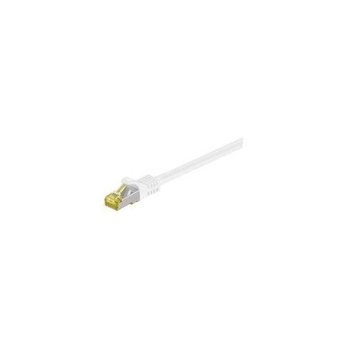 MicroConnect - Netzwerkkabel - RJ-45 (M) zu RJ-45 (M) - 20 m - SFTP, PiMF -Cat.7 Rohkabel - ohne Haken - white afbeelding 1