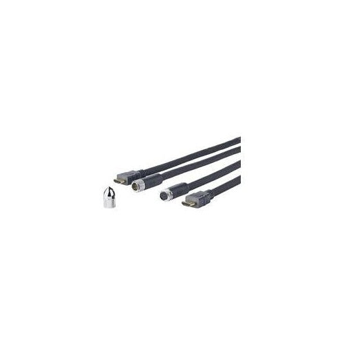 VivoLink Pro Cross Wall - HDMI-Kabel mit Ethernet - HDMI männlich zu HDMI männlich - 10 m (PROHDMICW10) afbeelding 1