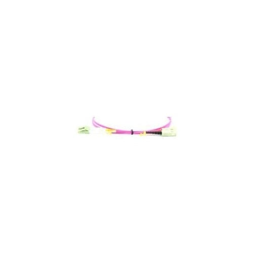 MicroConnect - Netzwerkkabel - LC/UPC Multi-Modus (M) zu SC/UPC Multi-Modus (M) - 10,0m - Glasfaser - 50/125 Mikrometer - OM4 - halogenfrei - violett Erika (FIB422010P) afbeelding 1