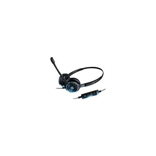 EPOS I SENNHEISER IMPACT SC 660 USB ML - Headset - On-Ear - kabelgebunden - USB - Schwarz, Silber (1000553) afbeelding 1