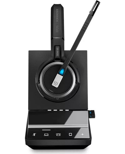 EPOS IMPACT SDW 5066T - Headset-System - On-Ear - DECT - kabellos, kabelgebunden - Schwarz - Zertifiziert für Microsoft Teams, optimiert für UC (1001039) - 5714708008415 - image 1
