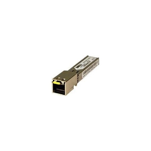 Dell - SFP (Mini-GBIC)-Transceiver-Modul - 1GbE - 1000Base-T - RJ-45 - für Networking N2024, N2048, N3024, N4032, N4064, X1018, X4012, ProSupport Plus X1026, X1052 (PF911) afbeelding 1