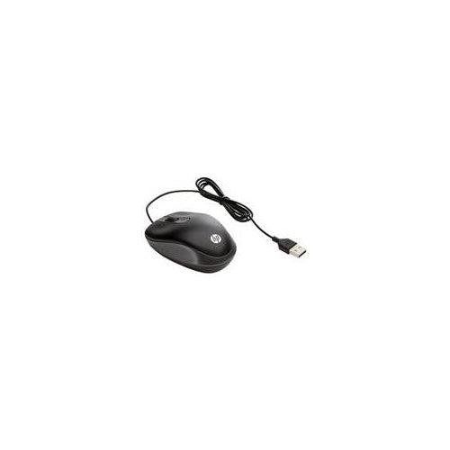 HP Travel - Maus - rechts- und linkshändig - 2 Tasten - kabelgebunden - USB (G1K28ET) afbeelding 1