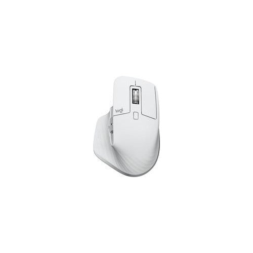 Logitech MX Master 3S. Formfaktor: rechts. Bewegungerfassungs Technologie: Laser, Geräteschnittstelle: RF Wireless + Bluetooth, Bewegung Auflösung: 8000 DPI, Tastentyp: Gedrückte Tasten, Knopfanzahl: 7, Scroll Typ: Rad. Energiequelle: Batte afbeelding 1